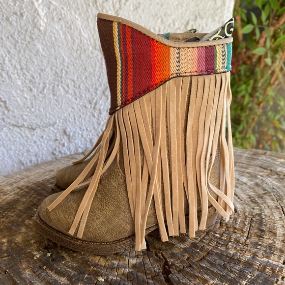 Raven Childrens Brown Boot - Picture 3 of 6